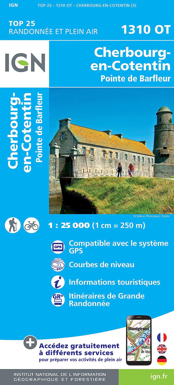 1310OT Cherbourg en cotentin pointe de barfleur / recto