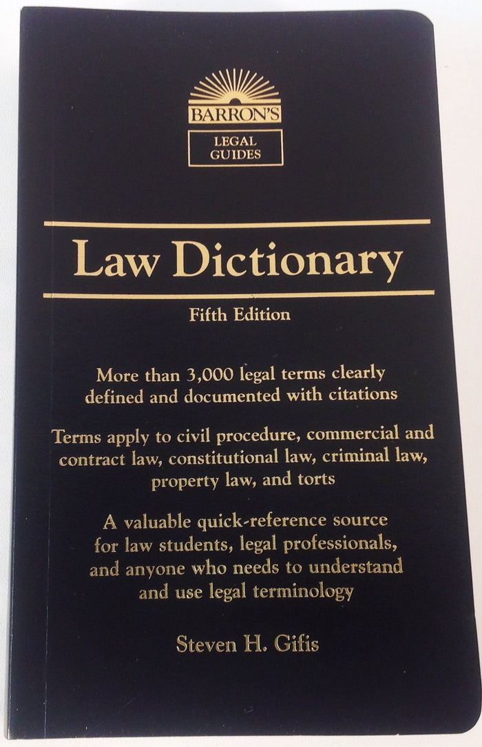 Law Dictionary