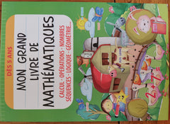 MON GRAND LIVRE DE MATHEMATIQUES DES 5 ANS