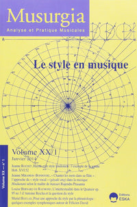Le style en musique