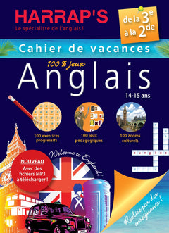 Harrap's cahier de vacances Anglais 3ème
