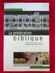 La prédication biblique