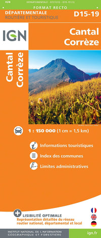 D15 D19 Cantal correze