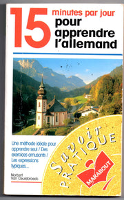 15 minutes par jour pour apprendre l'allemand