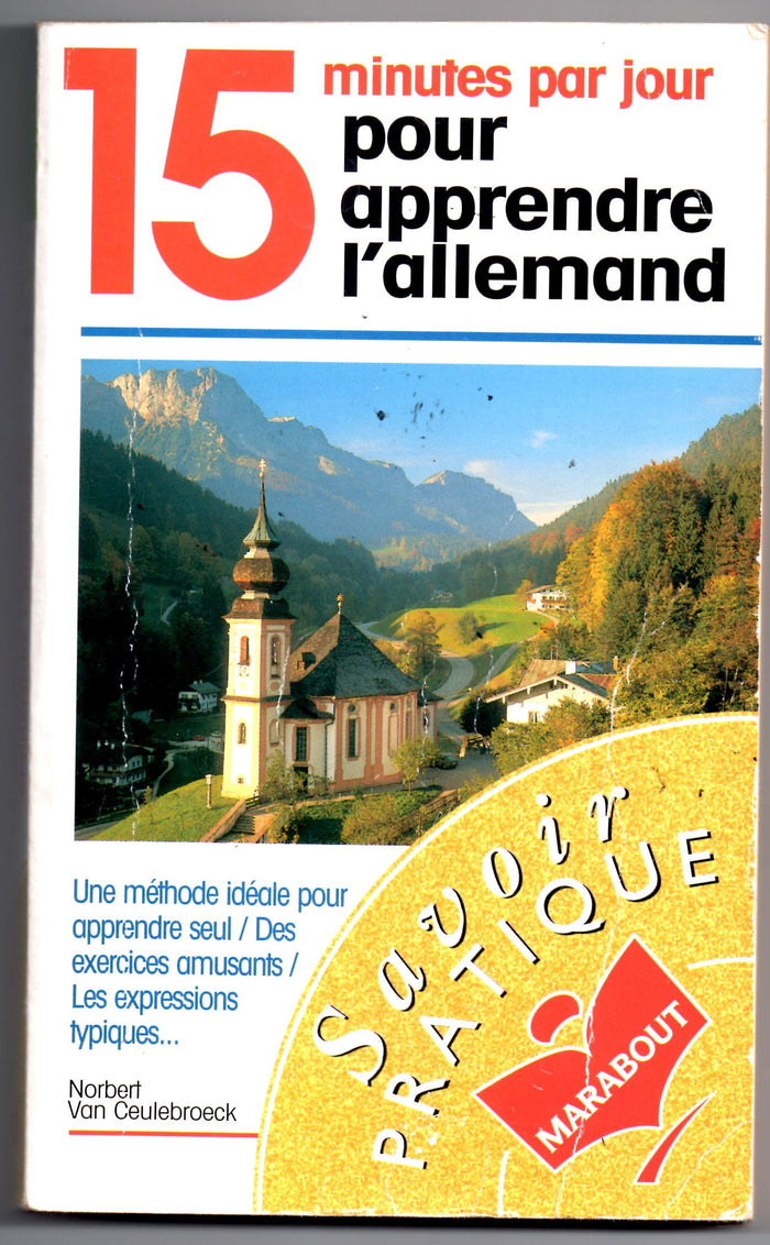 15 minutes par jour pour apprendre l'allemand