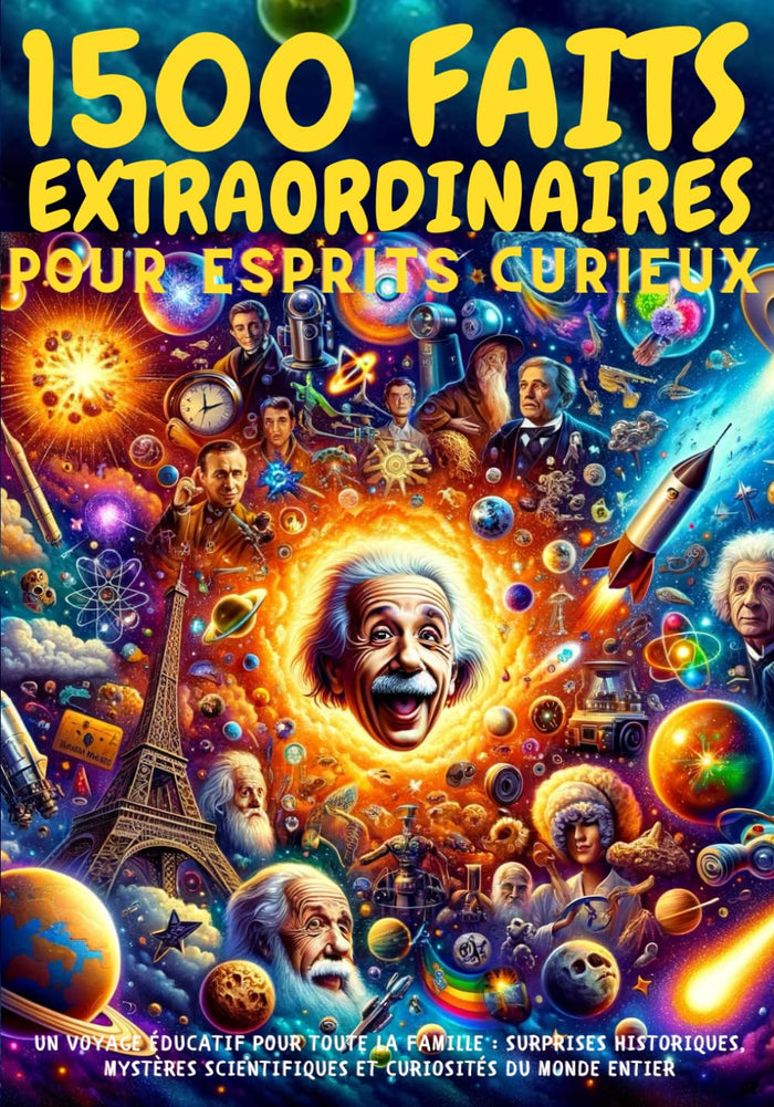 1500 FAITS EXTRAORDINAIRES pour ESPRITS curieux - Un Voyage Éducatif pour Toute la Famille: Surprises Historiques, Mystères Scientifiques et Curiosités du Monde Entier