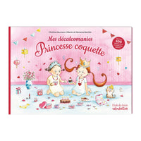 ECOLE DES LOISIRS - Décalcomanies Princesse Coquette : Set de décalcomanies Princess, Inclut un bâtonnet, Pour les enfants, 300+ décalcomanies, 6 décors emblématiques