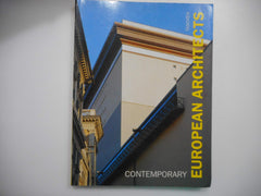 Contemporary European Architects. Volume 1