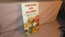 Tableaux des calories: Sels minéraux-vitamines-protides-lipides-glucides