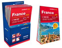 Display 10+1 France 1/1.600.000 (carte poche format laminée)