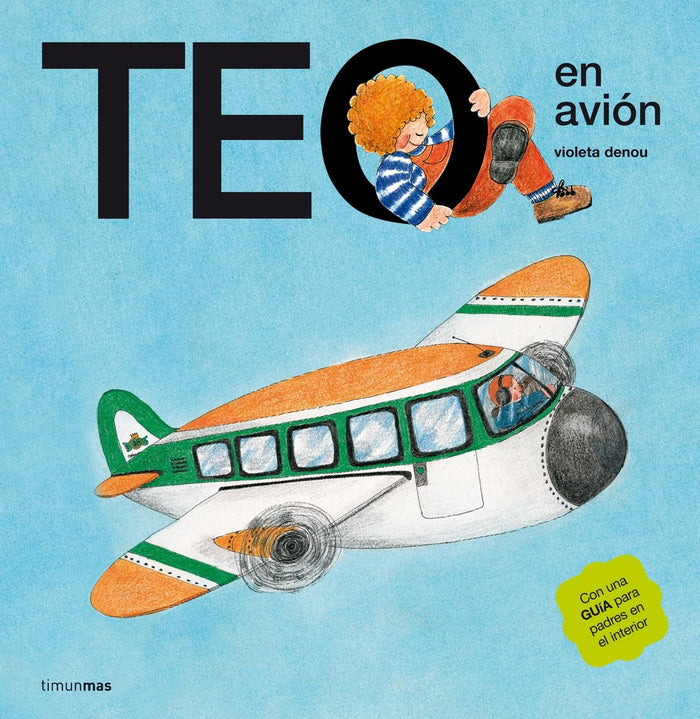 Teo en avion