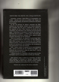 Histoire secrète de l'Inquisition de Paul III à Jean-Paul II