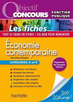 Economie contemporaine: Catégories A et B
