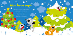 Mes premières petites chansons de Noël - Un livre sonore à toucher