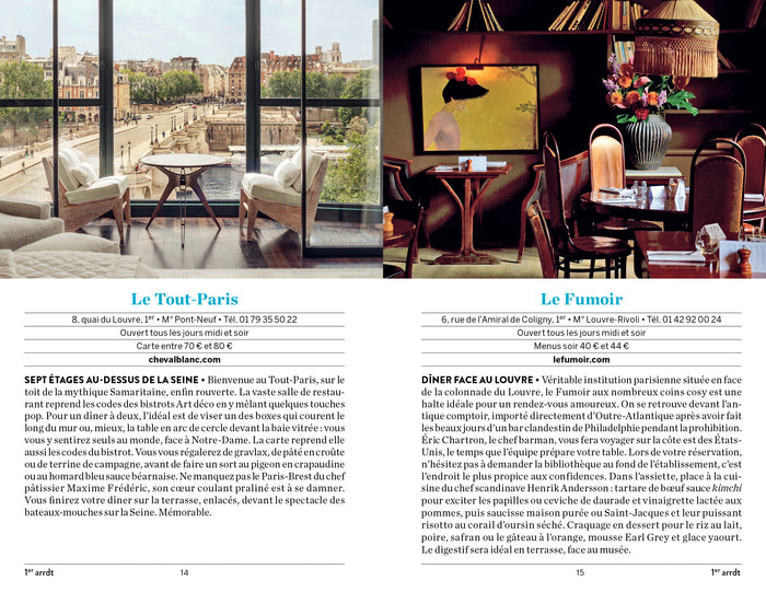 Paris une table pour deux - Les meilleurs restos pour dîner en toute intimité