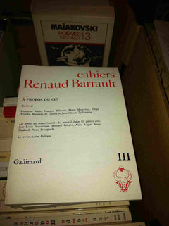 Cahiers Renaud Barrault: À propos du «Cid Campeador»