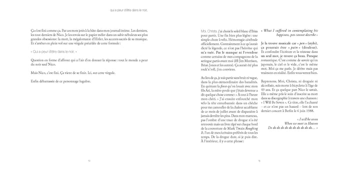 Nico - Qui a peur d'être dans le noir