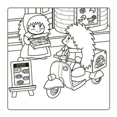 Sylvanian Families - Amis cosy - Coloriages mignons et chaleureux