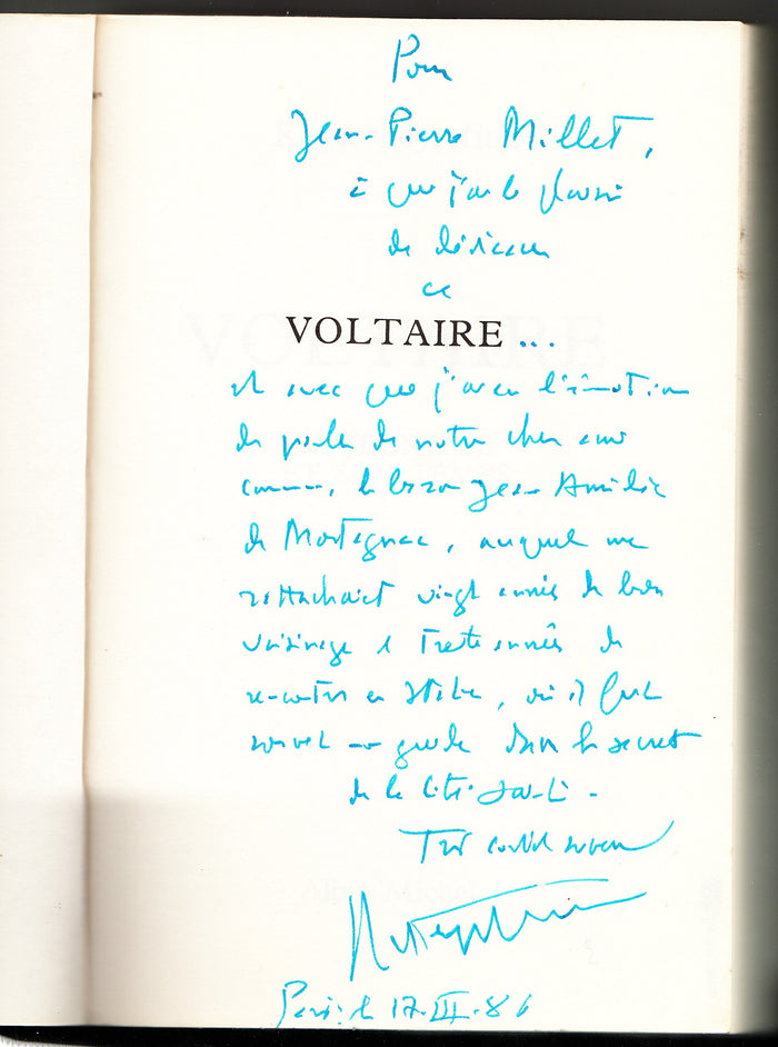 Voltaire, sa jeunesse et son temps - tome 1