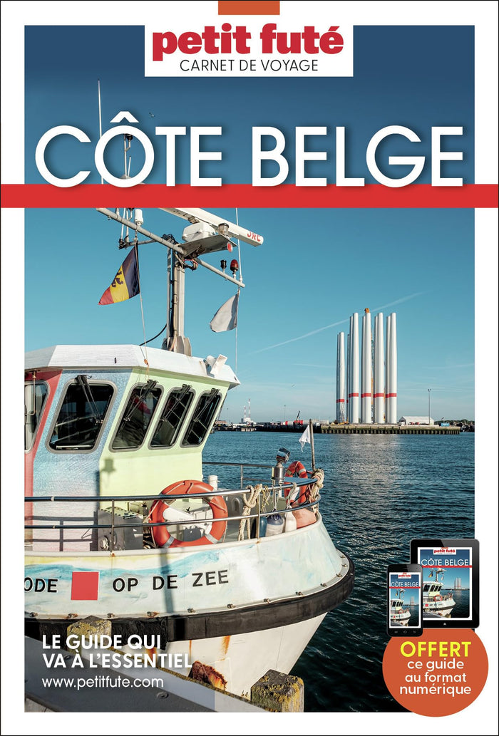 Guide côte belge 2025 Carnet Petit Futé