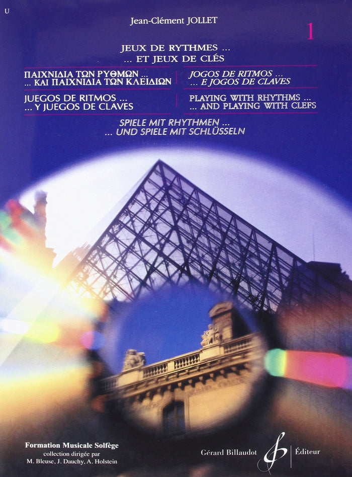 JEUX DE RYTHMES ET JEUX DE CLES - 6 LANGUES - IM1 - VOLUME 1