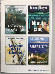 Les sirènes de Saint-Malo- minuit cinq- le vent de la liberté- la chambre de Barbe-bleue