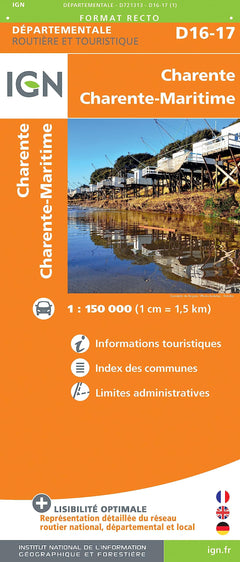 D16 D17 Charente charente-maritime