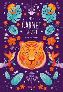 Mon carnet secret rien qu'à moi - Tigre