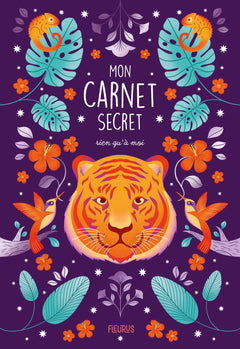 Mon carnet secret rien qu'à moi - Tigre