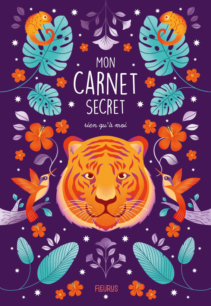 Mon carnet secret rien qu'à moi - Tigre