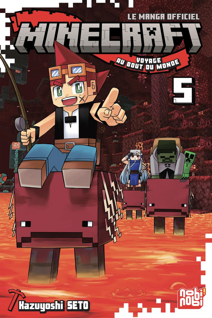 Minecraft, le manga officiel - Voyage au bout du monde T05