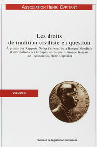 Les droits de tradition civiliste en question