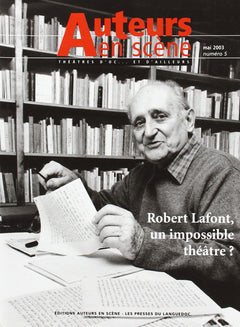 AUTEURS EN SCENE N 5 : ROBERT LAFFONT