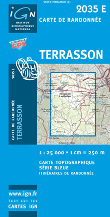 Terrasson-Lavilledieu GPS: Ign2035e