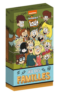 Bienvenue chez les Loud - Boîte de cartes 7 familles