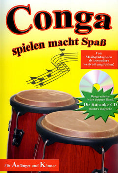 Various Bongos spielen macht Spaß