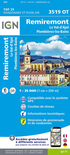 3519OT Remiremont val d'ajol plombieres les bains
