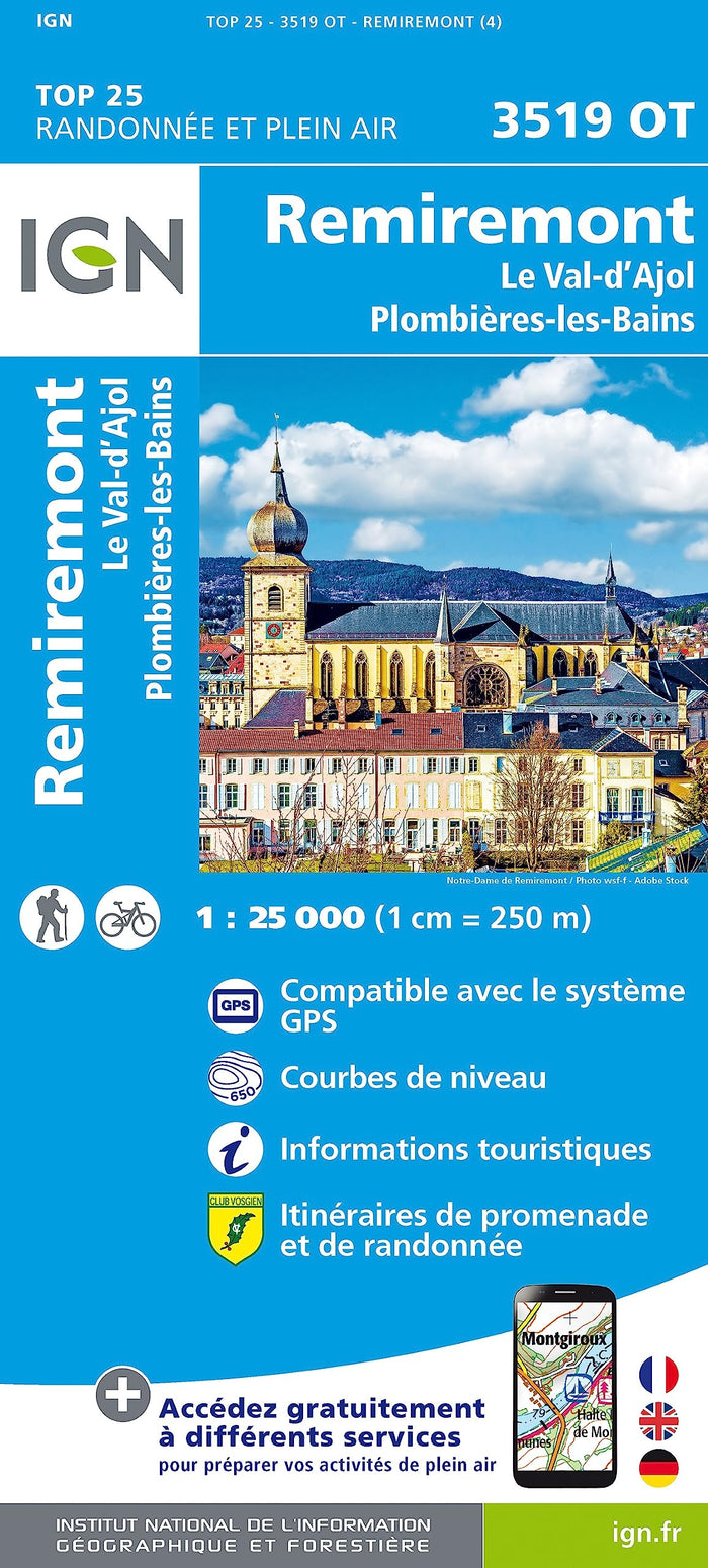 3519OT Remiremont val d'ajol plombieres les bains