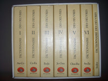 Dictionnaire Des Oeuvres Coffret 7 Volumes