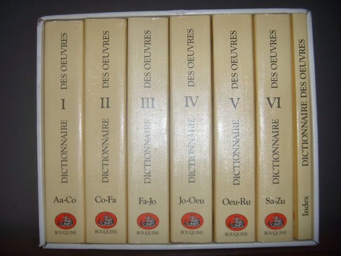 Dictionnaire Des Oeuvres Coffret 7 Volumes