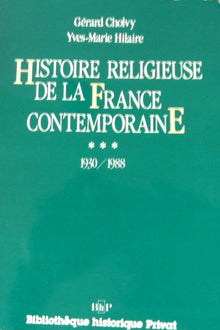 Histoire religieuse de la France contemporaine