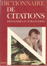 Dictionnaire de citations françaises et étrangères