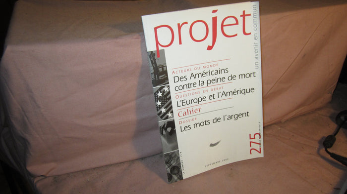 Projet n275 septembre 2003 l''argent