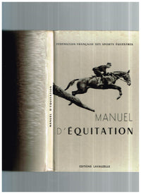 MANUEL D'EQUITATION
