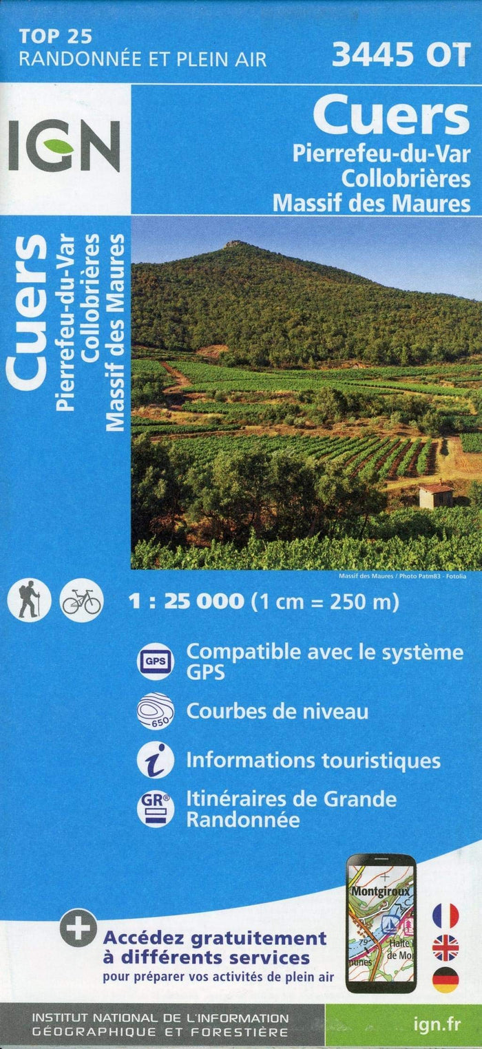 3445OT CUERS PIERREFEU-DU-VAR COLLOBRIERES