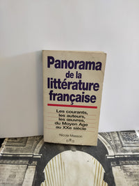 Panorama de la littérature française