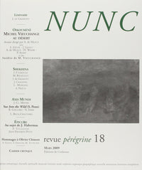Nunc n°18 Dossier Michel Vieuchange