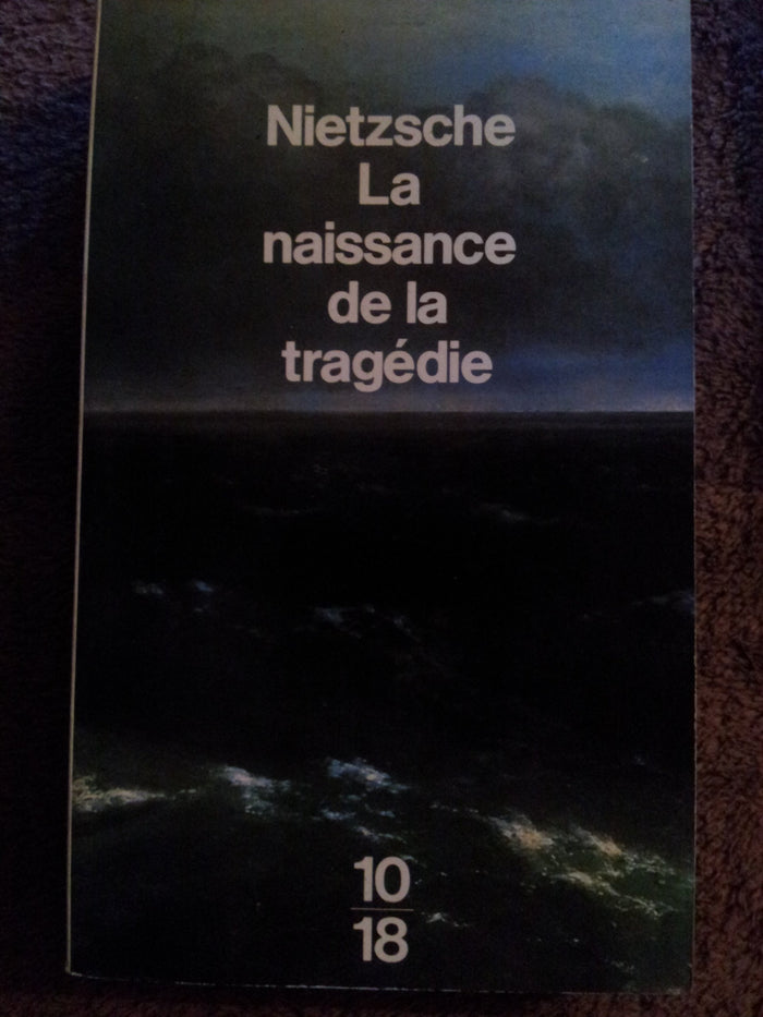 La naissance de la tragédie