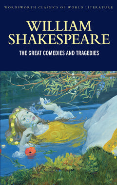 Great Comedies and Tragedies: A Midsummer Night's Dream, Much Ado About Nothing, As You Like It, Twelfth Night, Romeo and Juliet, Hamlet, Othello, King Lear, and MacBeth