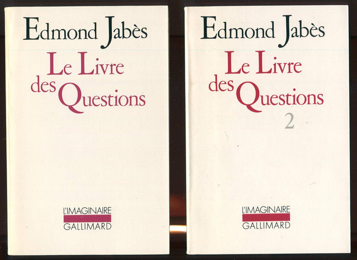 Le livre des questions